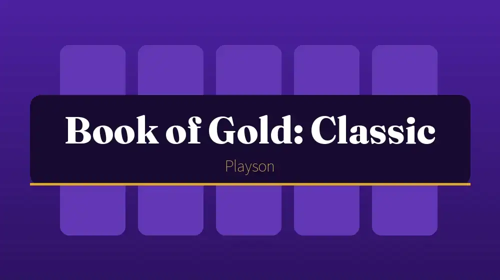 Book of Gold: Classic - specifikáció és játékmenet