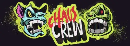 Chaos Crew - a Hacksaw Gaming punk témájú nyerőgépe