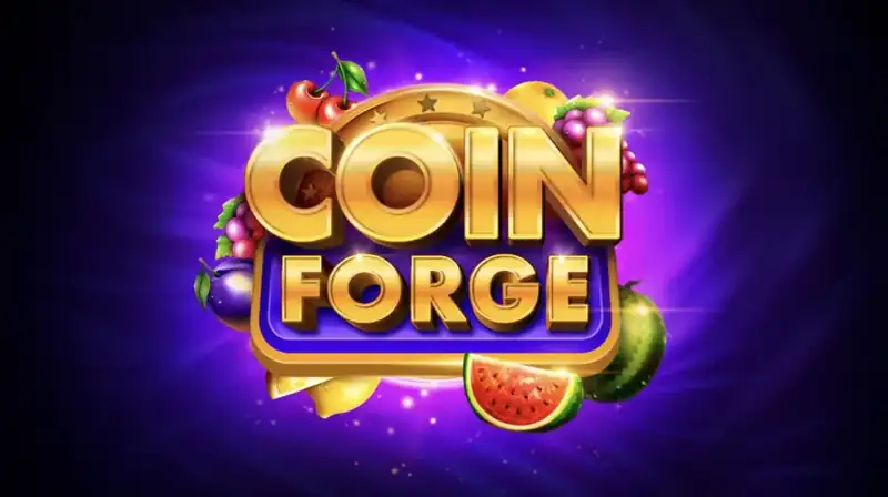 Coin Forge - 3x3-as gyümölcsös nyerőgép jackpotokkal