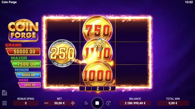 Coin Forge képernyőkép a játékmenetről