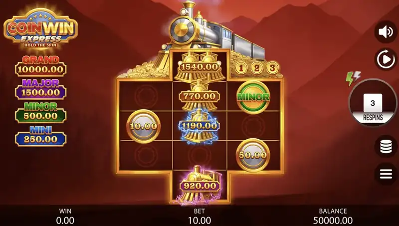 Coin Win Express: Hold The Spin - képernyőkép a játékból