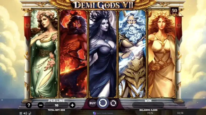 Demi Gods VII - játékleírás és paraméterek