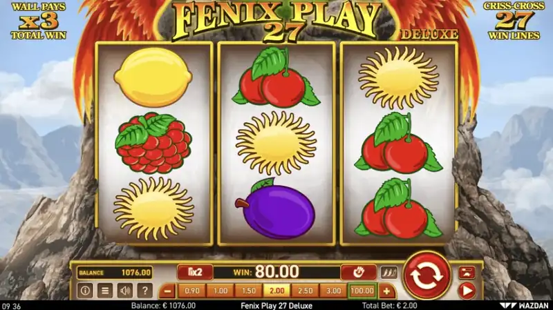 Fenix Play 27 Deluxe képernyőkép a játékból