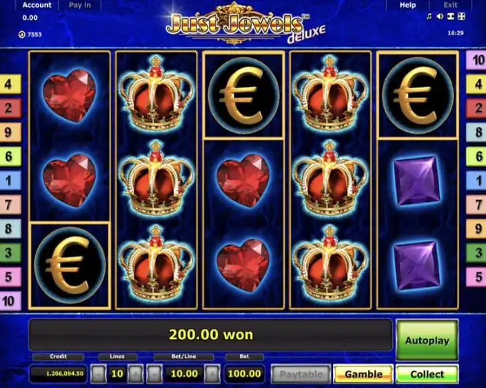 Just Jewels deluxe képernyőkép a játékból