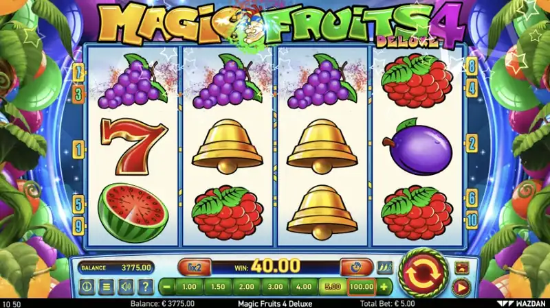 Magic Fruits 4 Deluxe képernyőkép a játékból