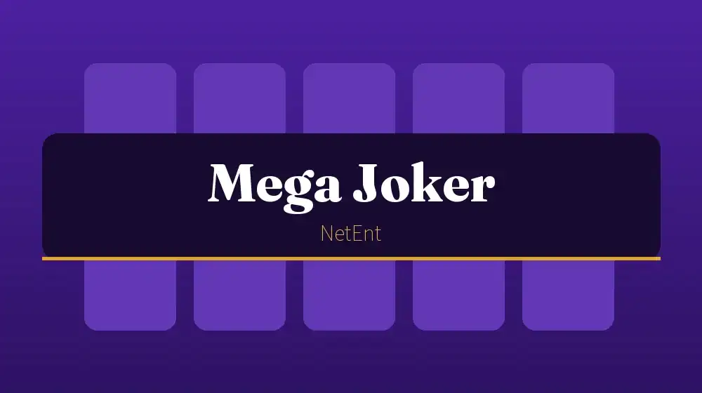 Mega Joker - a NetEnt gyümölcsös gépe Supermeter móddal