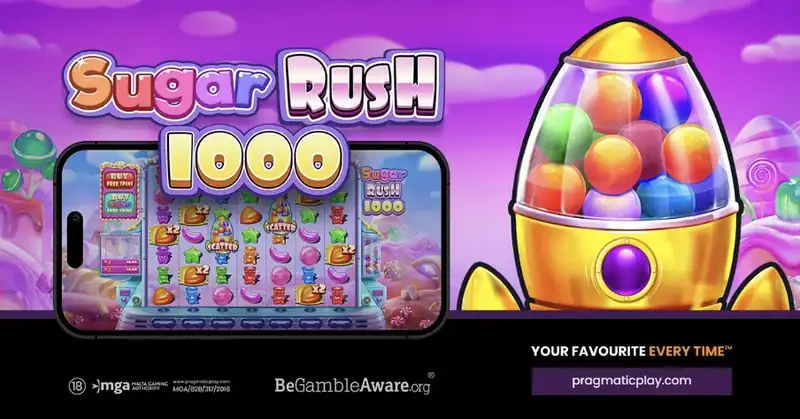 Sugar Rush 1000 - a nyerőgép adatlapja és működése