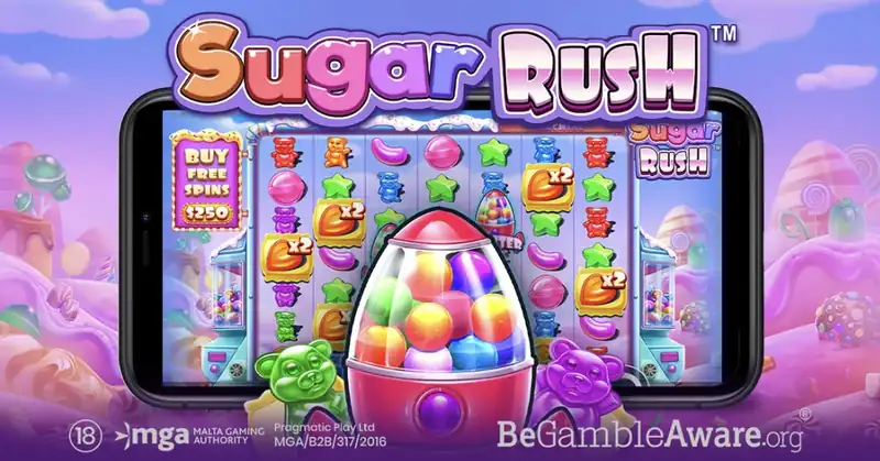 Sugar Rush - a cukorkás cluster slot részletes leírása