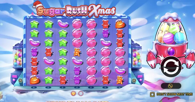 Sugar Rush Xmas nyerőgép - a karácsonyi Sugar Rush szabályai