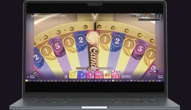 Sweet Bonanza CandyLand stúdió és kerék