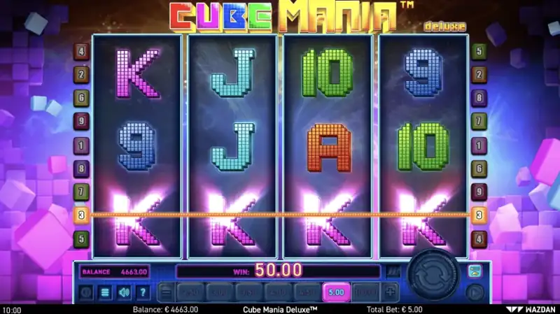 Tetri Mania Deluxe (Cube Mania Deluxe) képernyőkép a játékból